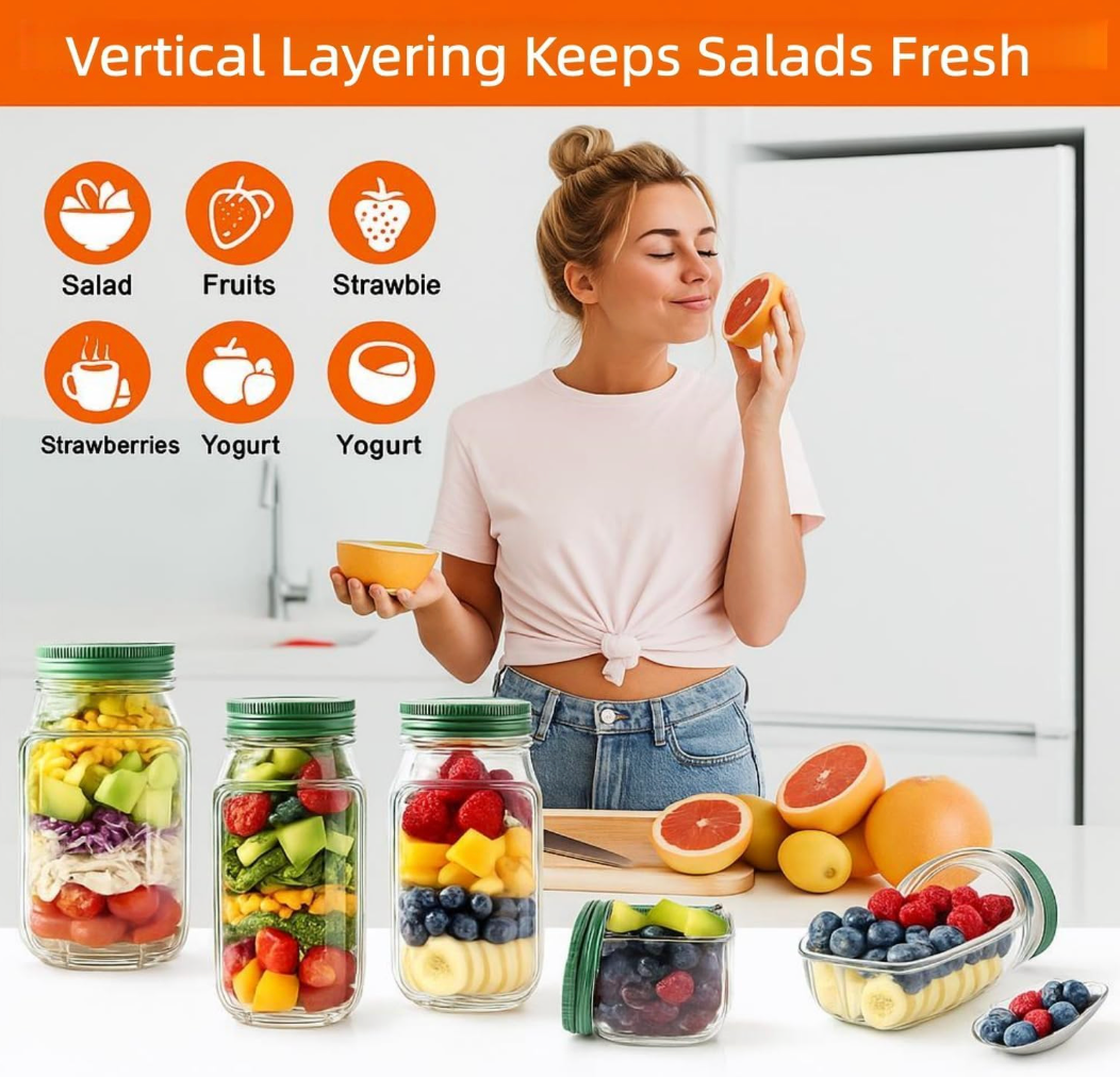 Salad Buddy™️ Side Jar