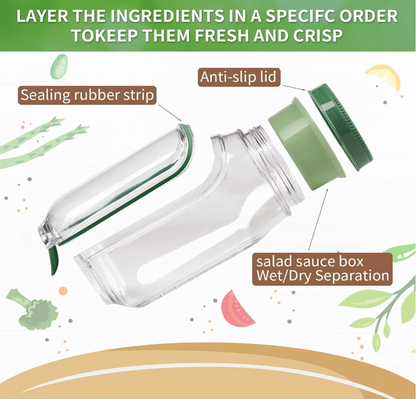 Salad Buddy™️ Side Jar
